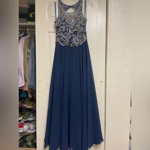 Blue Prom Dress